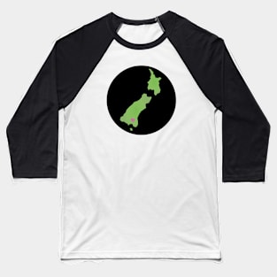 My Heart is in New Zealand Baseball T-Shirt